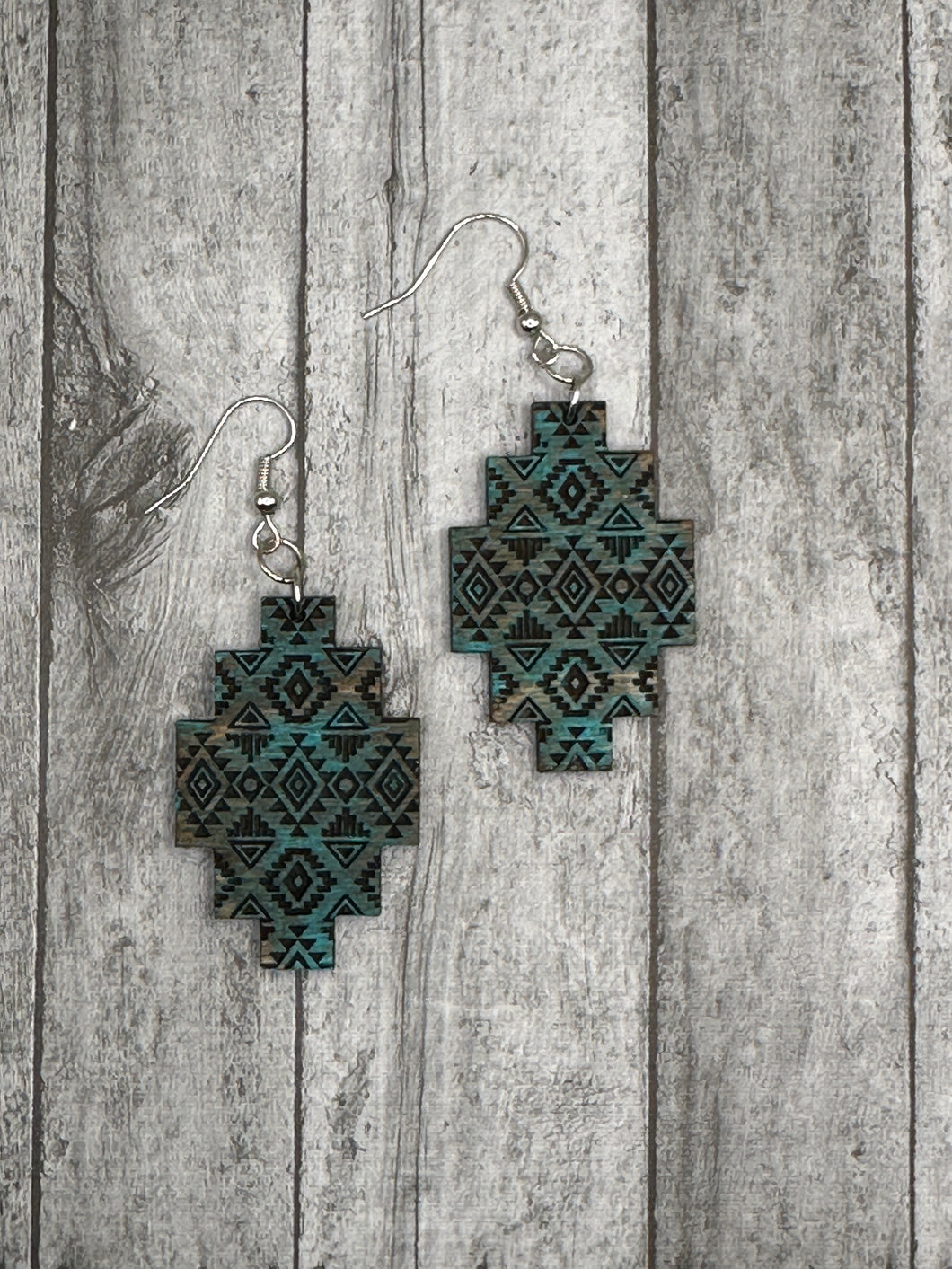 Turquoise southwestern earrings