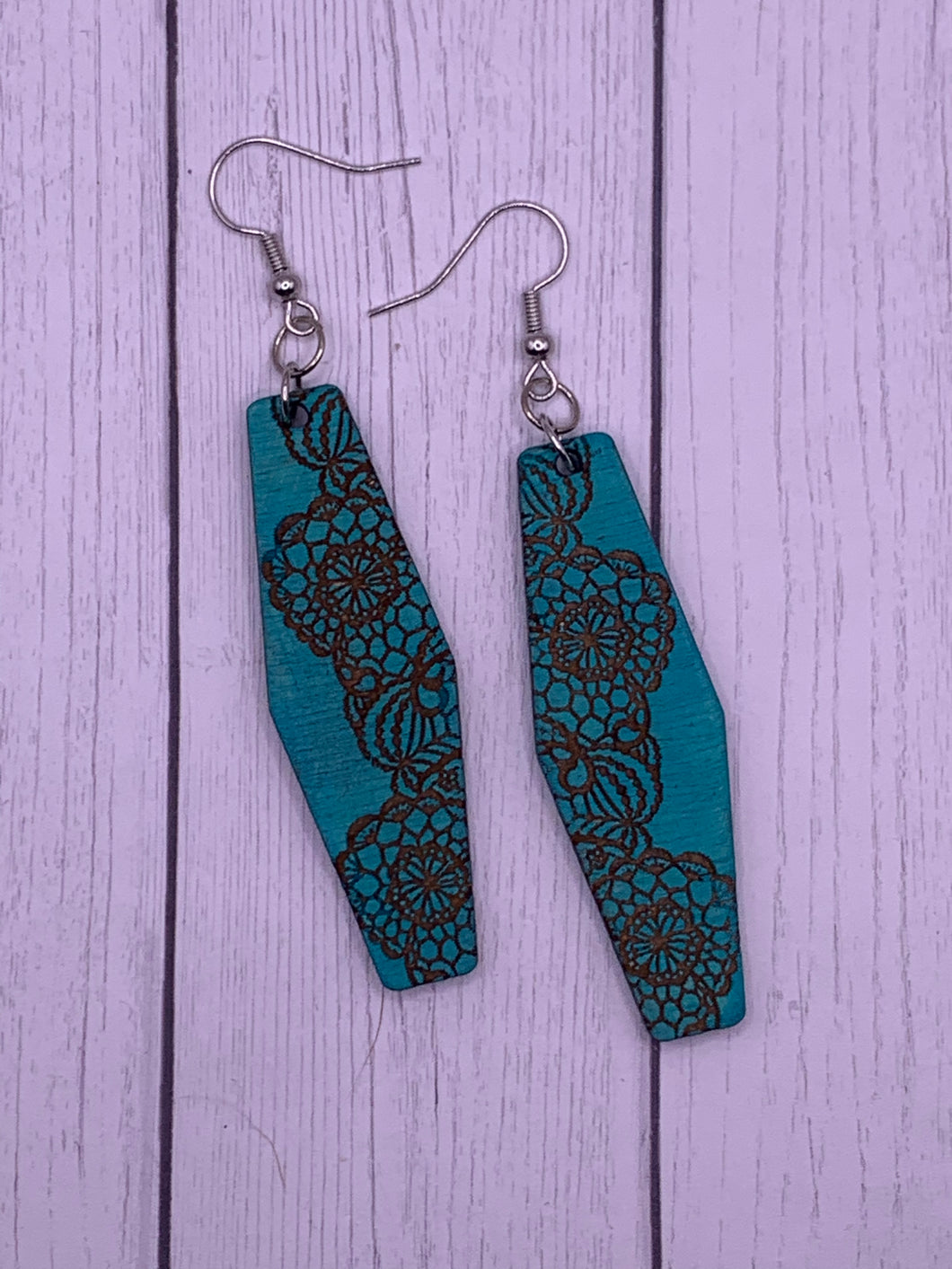 Turquoise Lace Bars