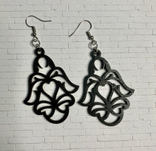 Load image into Gallery viewer, Black Goddess Earrings
